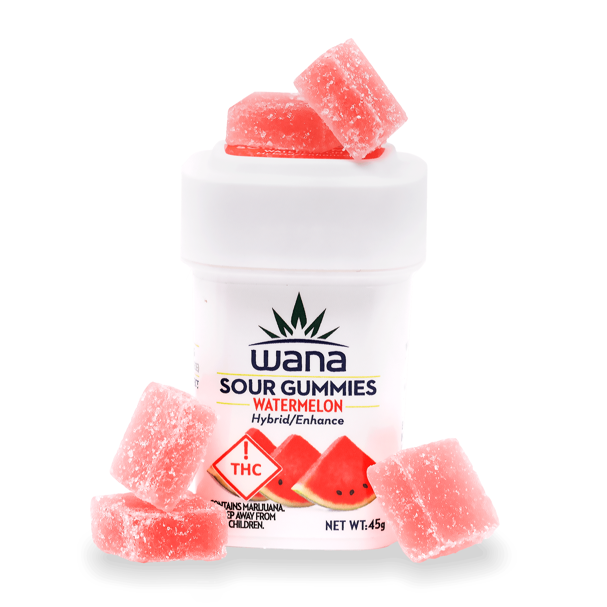 Sour Gummies - Watermelon - Hybrid